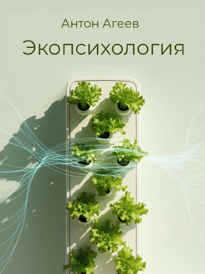 Обложка книги «Экопсихология» Антона Агеева